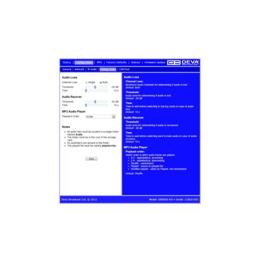 db9000-rx-interface